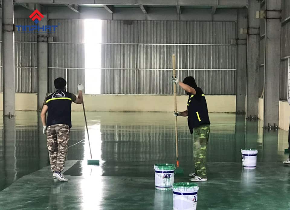 Sơn-sàn-epoxy-tại-samsung