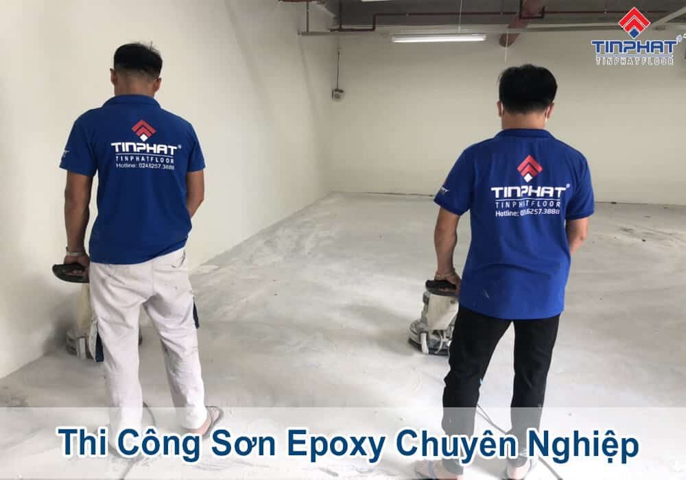 Thi công sơn epoxy chuyên nghiệp