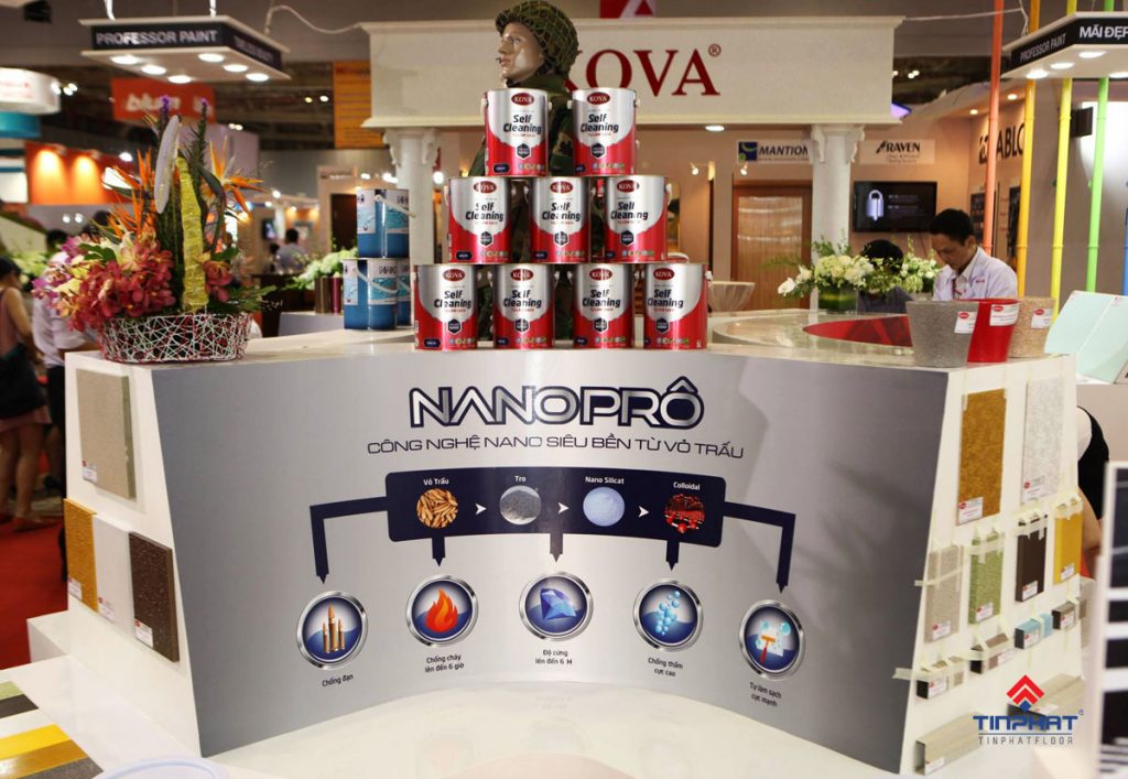 sơn chống cháy kova nano