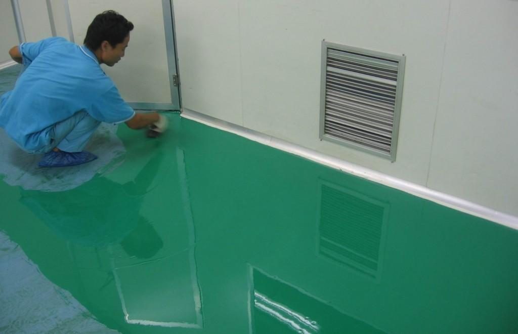Sơn Epoxy hai thành phần được ưa chuộng trong nhiều công trình hiện nay.