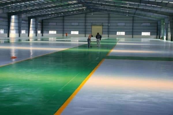 Quy trình thi công sơn Epoxy dành cho sàn nhà xưởng của thương hiệu Suka