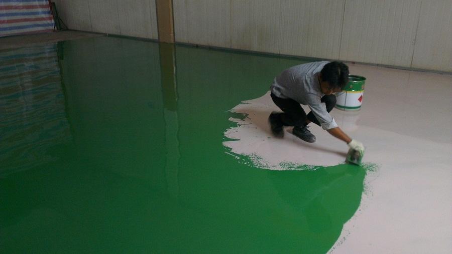 Sơn Epoxy hai thành phần được ưa chuộng trong nhiều công trình hiện nay.