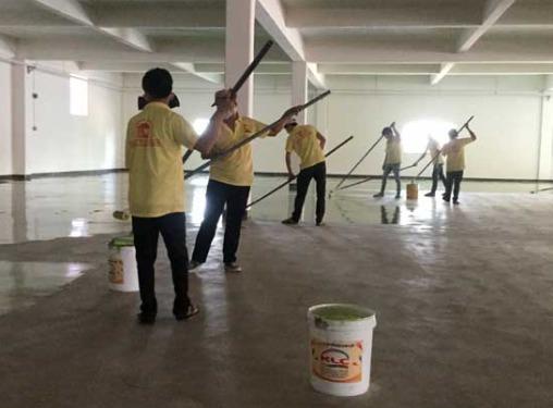 Sơn Epoxy mang lại tính thẩm mỹ cho không gian sử dụng