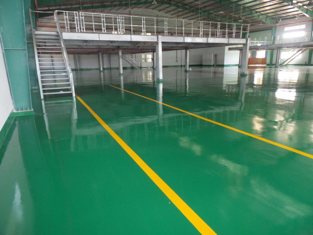 Sơn epoxy chống hóa chất cho sàn