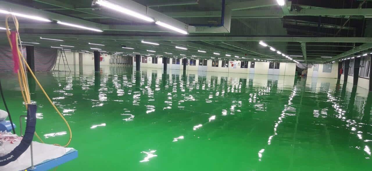 Sơn epoxy gốc dầu bám dính tốt hơn gốc nước