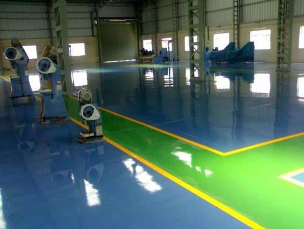 Sử dụng sơn epoxy chống chịu axit ở nhiều môi trường khác nhau