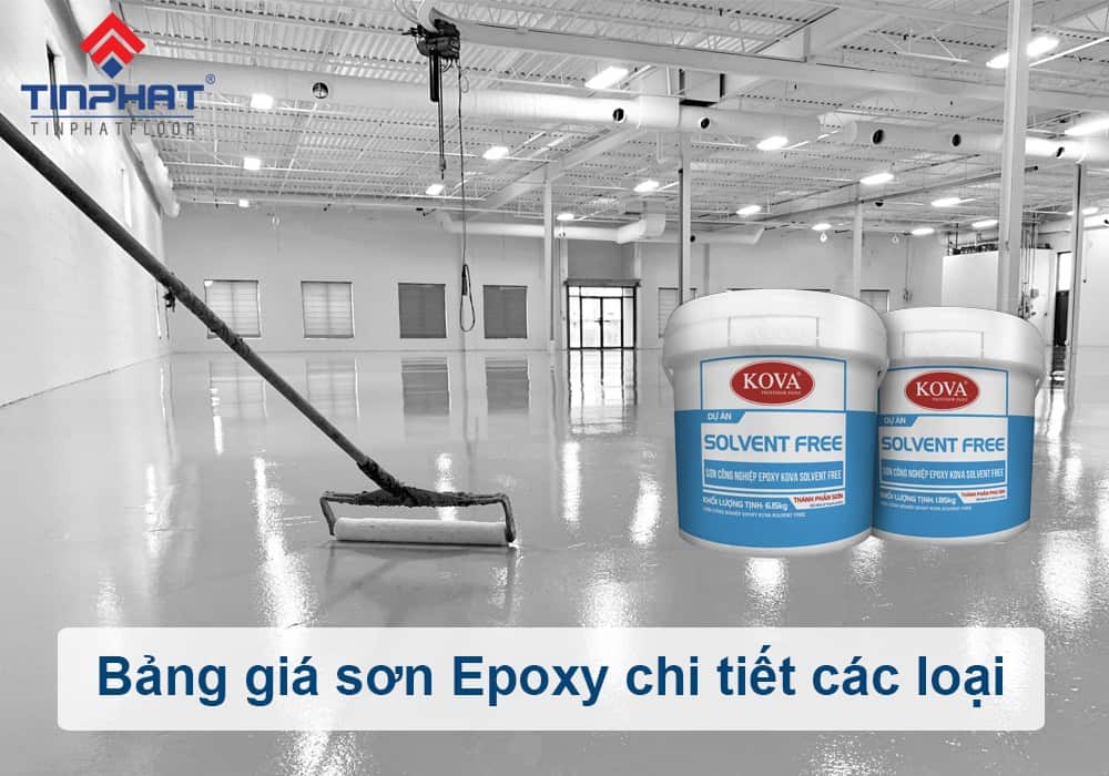 bảng giá sơn epoxy các loại