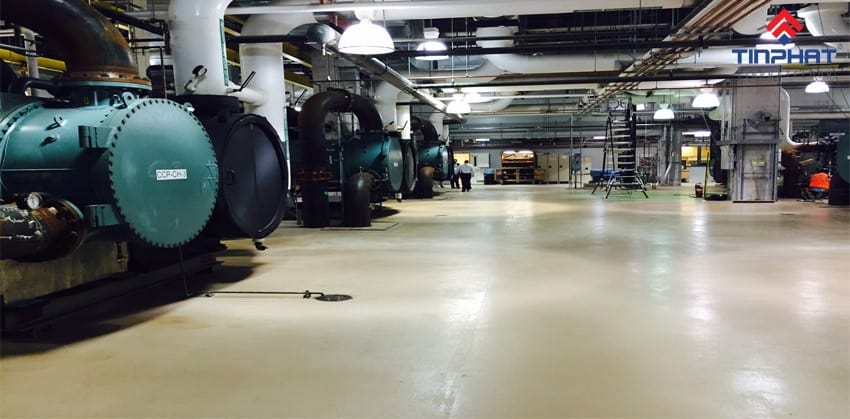 chủ thầu sử dụng sơn epoxy để làm gì