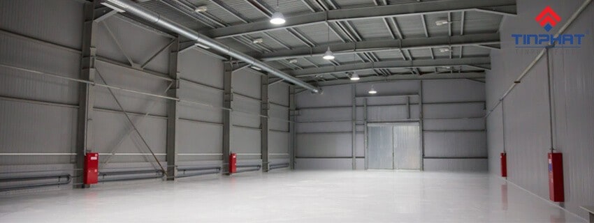 lưu ý khi sử dụng sơn epoxy nền nhà xưởng