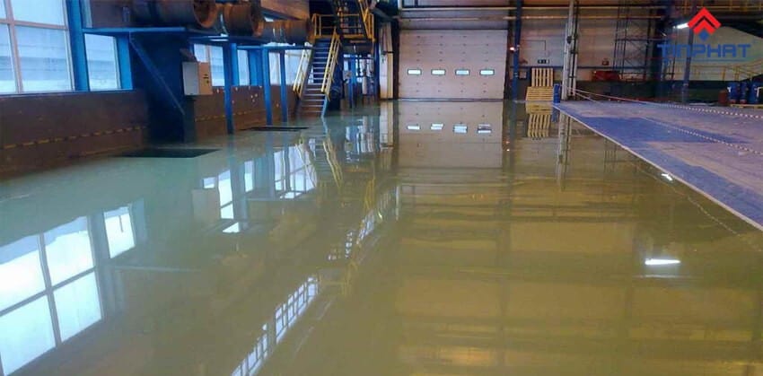 Sơn epoxy hệ nước được sử dụng rất nhiều ở Việt Nam