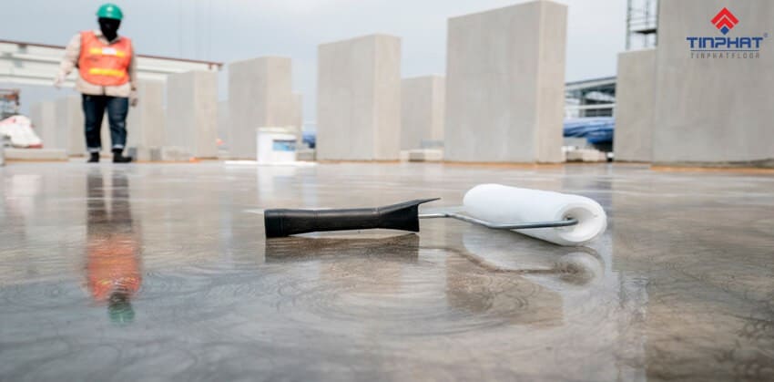 Sơn epoxy ngoài trời được ứng dụng cho sàn bê tông và sàn gỗ