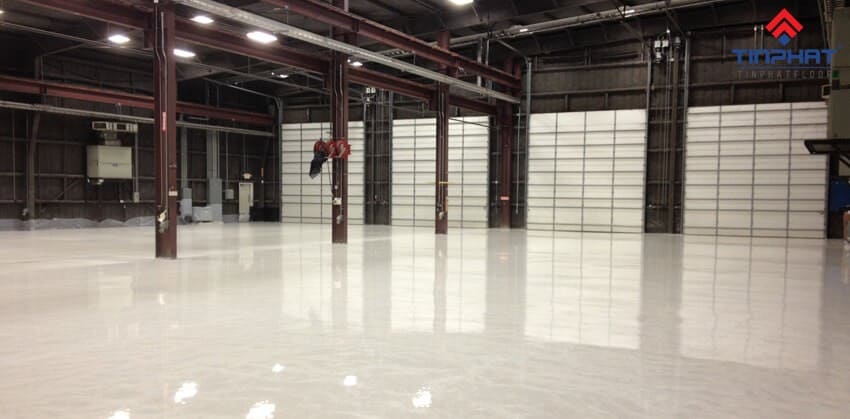 sơn epoxy nhà xưởng có độ bám dính tốt