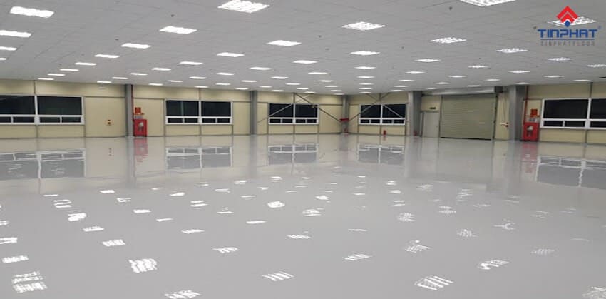 Sơn phủ epoxy trong suốt giúp nâng cao tính thẩm mỹ