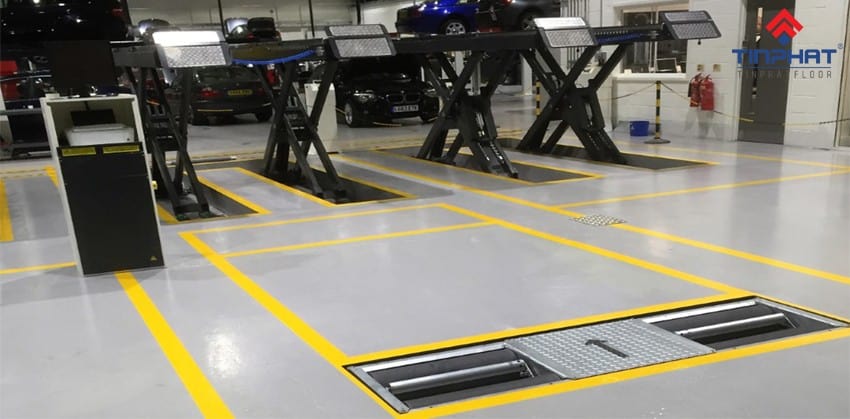 sử dụng sơn epoxy để làm gì trong công trình