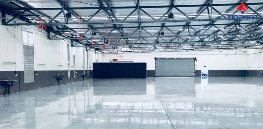 sự lựa chọn thông minh khi sơn epoxy cho sàn nhà xưởng