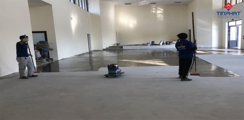 Thi công sơn epoxy hải âu