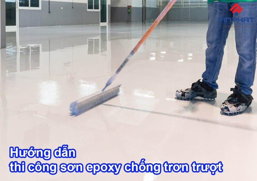 Tổng quan và cách thi công sơn epoxy chống trượt
