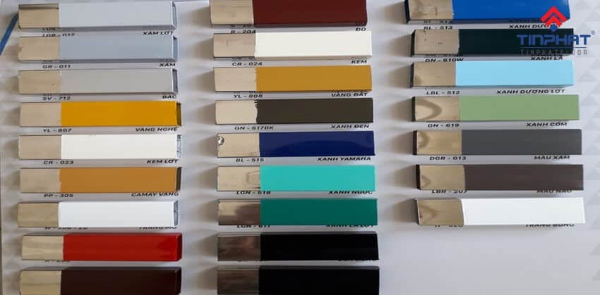 bảng màu sơn epoxy taiyang