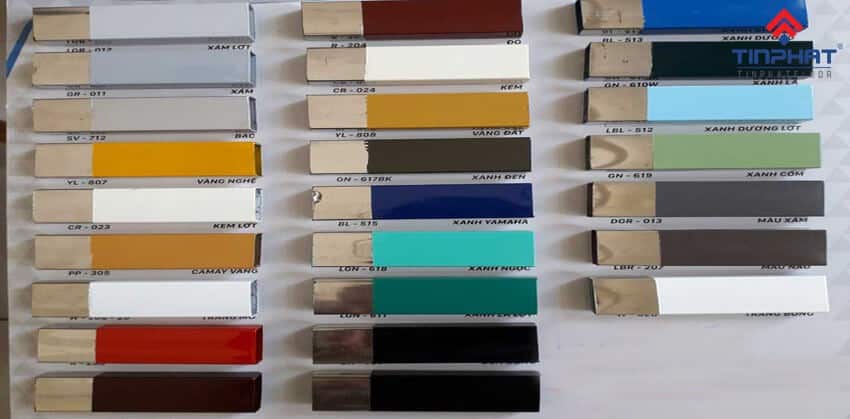 bảng màu sơn epoxy thái dương