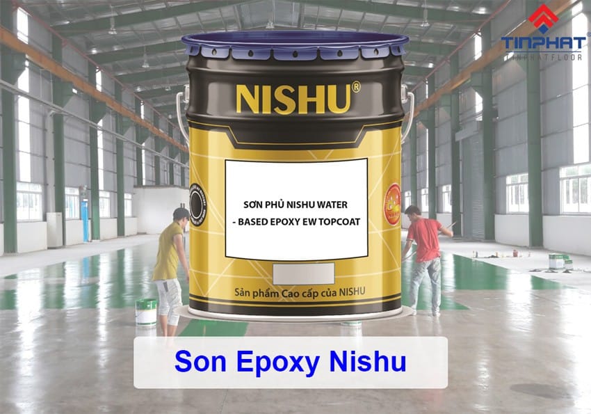 thi công sơn epoxy nishu