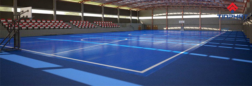 sơn epoxy kova cho sân tập