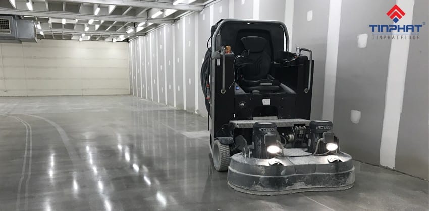 thiết bị sơn sàn epoxy hiện đại