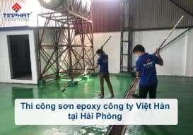 thi công sơn epoxy tại Hải Phòng công ty TNHH Việt Hàn