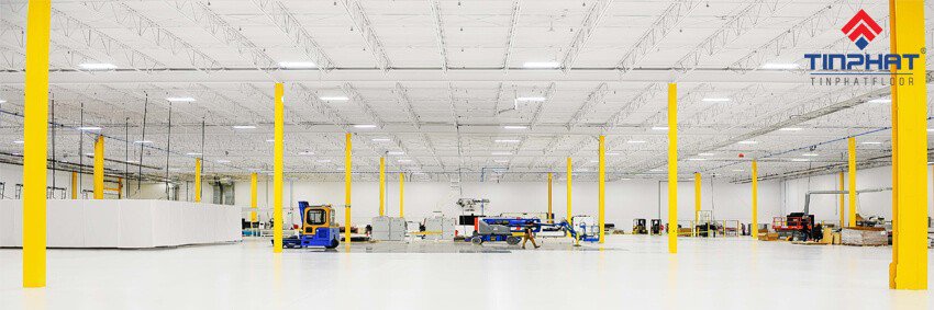 quy trình thực hiện sơn epoxy nhà xưởng