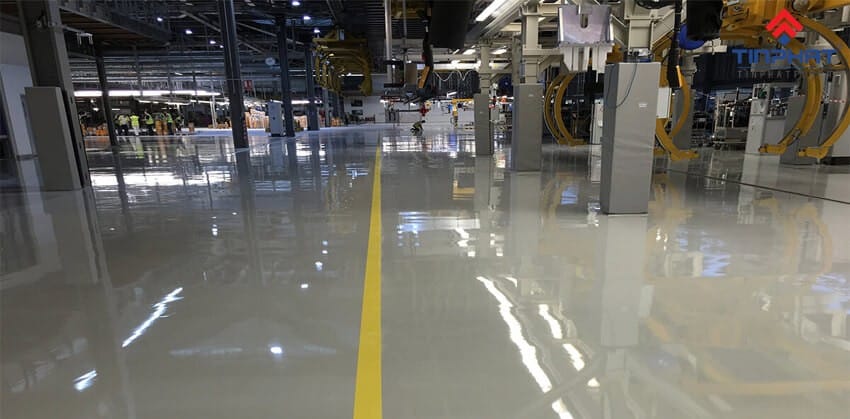 Đặc điểm sơn epoxy hệ lăn