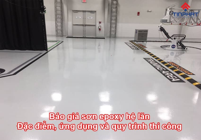 Quy trình sơn epoxy hệ lăn đúng cách chi tiết