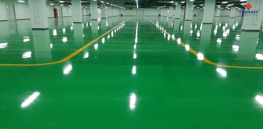 5 ưu điểm của sơn epoxy tự san phẳng bề mặt