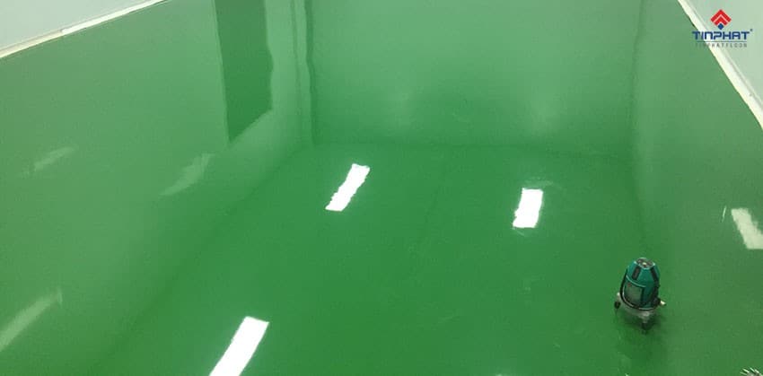thi công sơn epoxy tự san phẳng