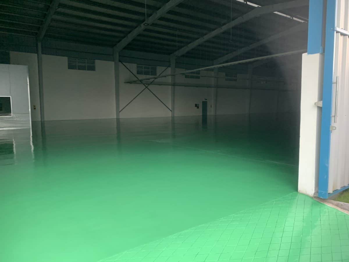 Nghiệm thu sơn sàn Epoxy 8000M2 tại Hưng Yên