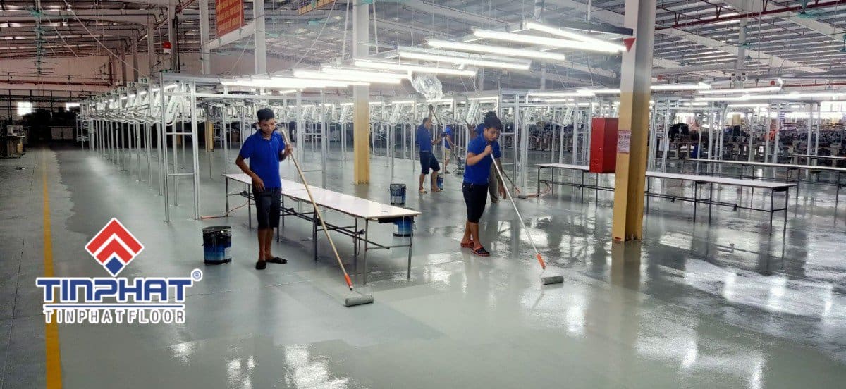 Thi công sơn Epoxy chuyên nghiệp