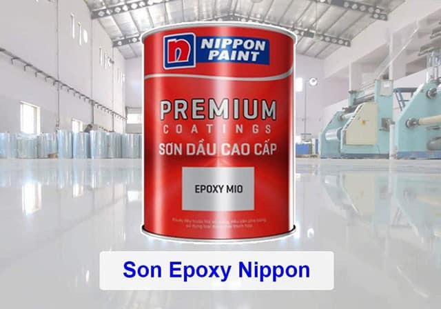 Bao bì của 1 dòng sơn Epoxy Nippon 