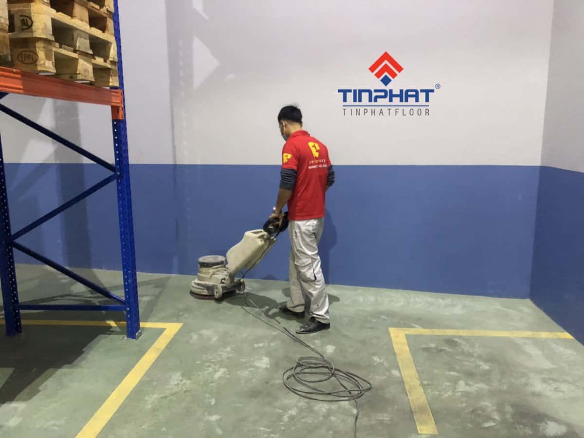 Công trình sơn epoxy chống thấm Ninh Hiệp