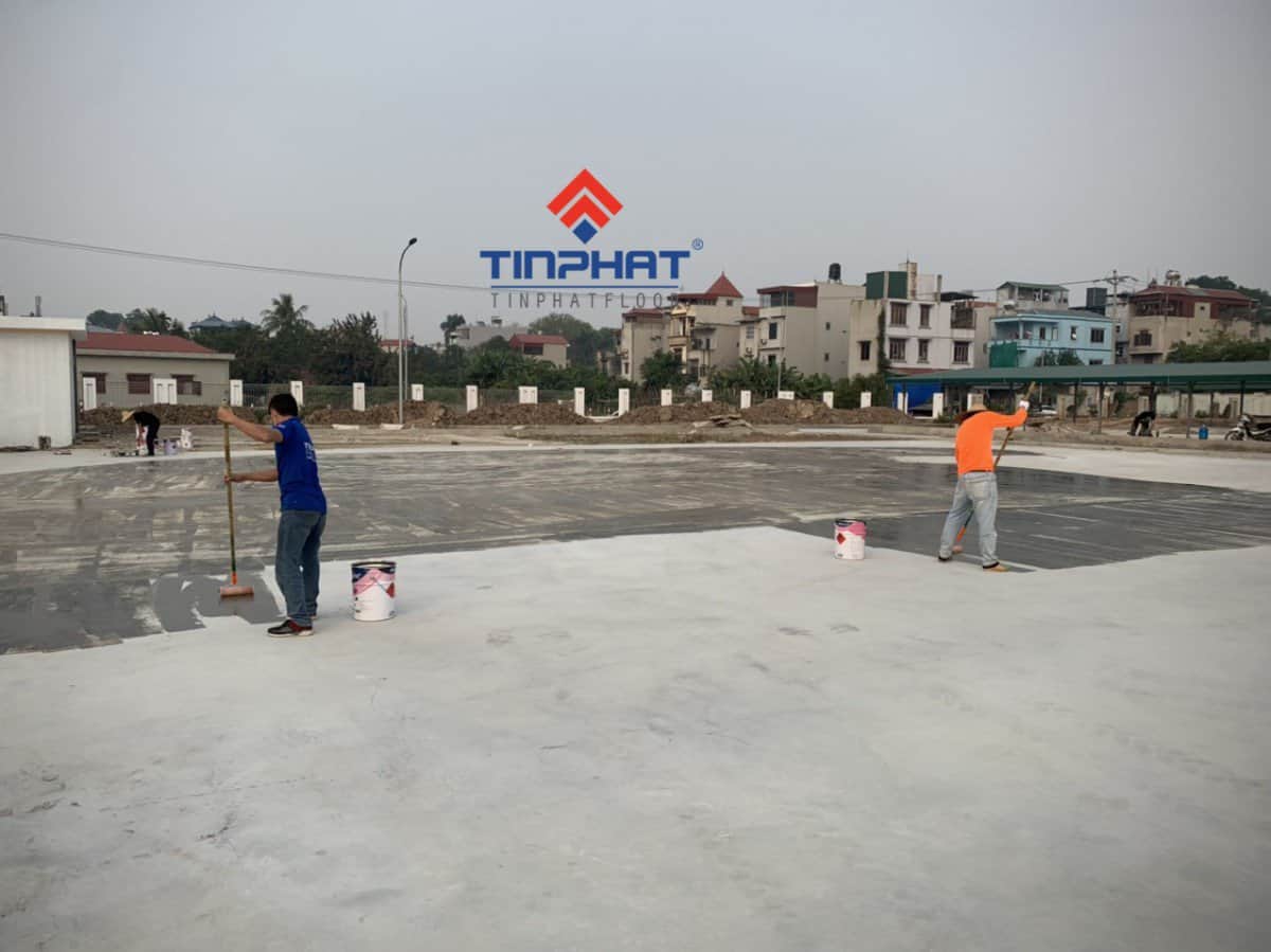 Sơn Epoxy 2 thành phần cho khu vực ngoài trời