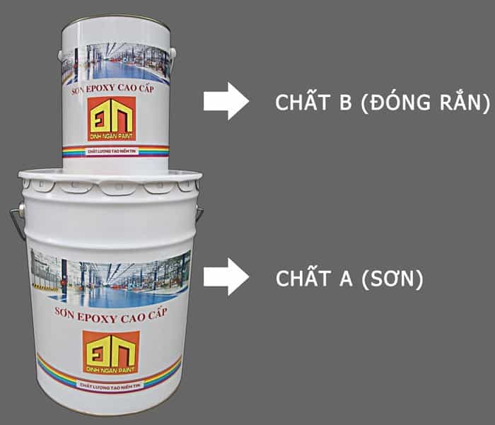 Sơn Epoxy 2 thành phần gồm những gì