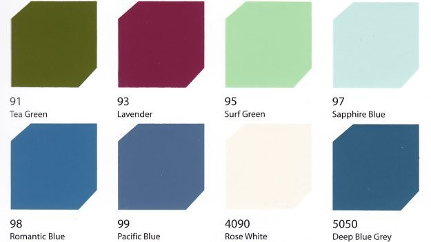 Một phần bảng màu sơn PU sàn nhà xưởng