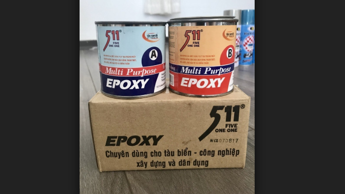 Bao bì Keo epoxy Multi Purpose 511