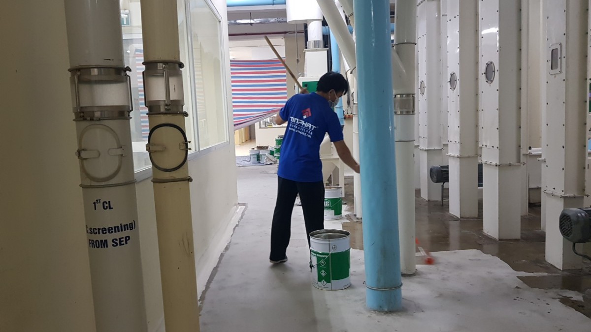 Cải tạo, kiểm tra bề mặt sàn trước khi thi công