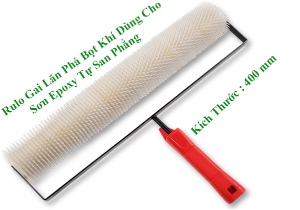 Lăn sơn gai giúp tự làm sàn epoxy dễ dàng hơn