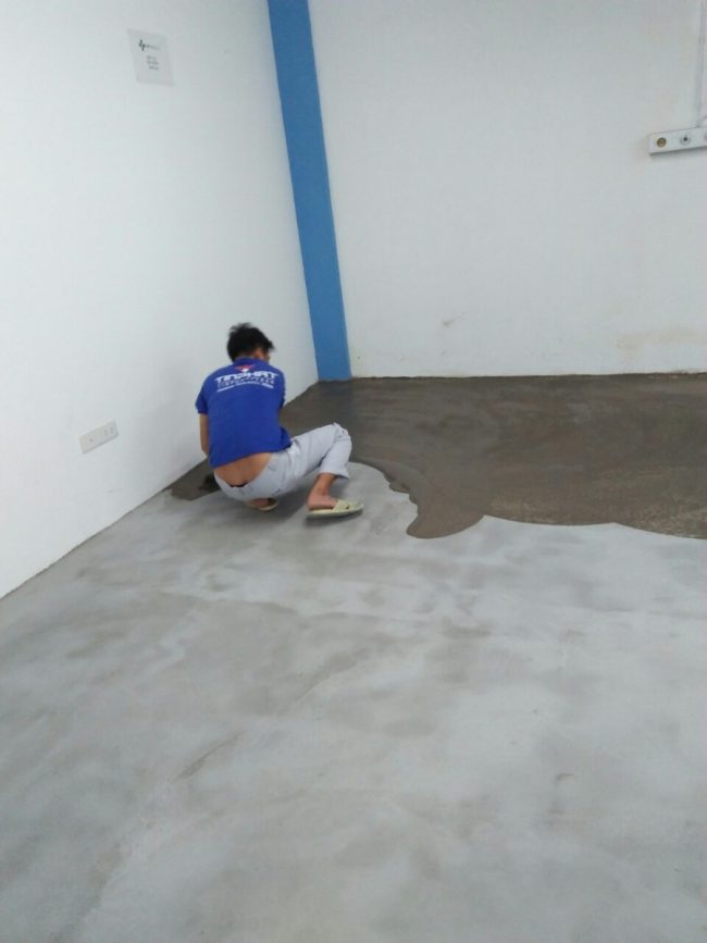 Làm bóng bề mặt sàn