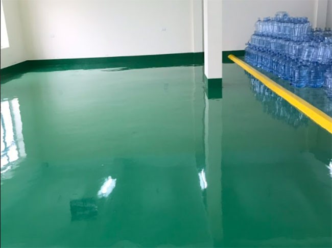 Thi công sơn phủ epoxy