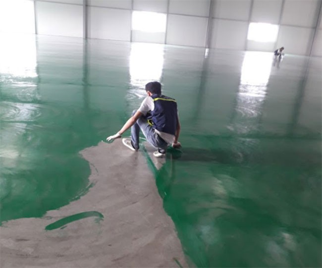 Quy trình thi công sơn Epoxy tại Tín Phát
