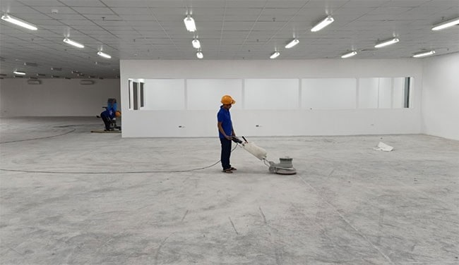 Xử lý bề mặt thi công