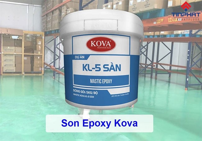 Ưu điểm của sơn công nghiệp Kova epoxy