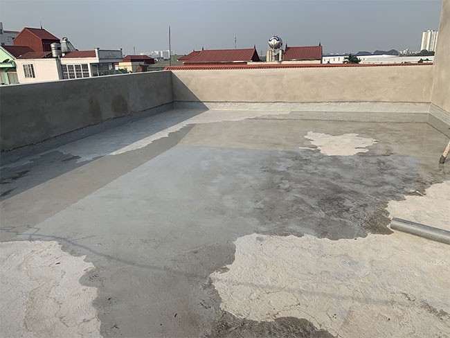 Chuẩn bị tốt bề mặt sân thượng