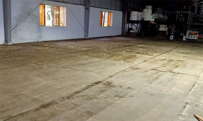Xử lý bề mặt nhà xưởng