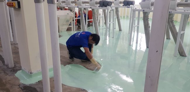 Sơn phủ Epoxy hệ nước